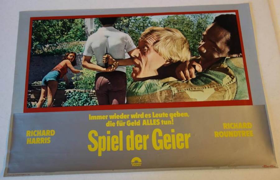 Spiel der Geier originales deutsches Fotobust-Set